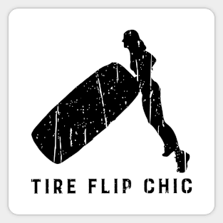 TIRE FLIP CHIC Sticker